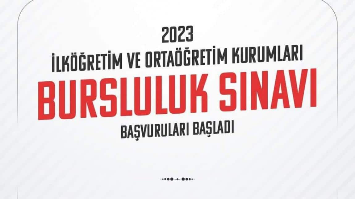 2023 BURSLULUK SINAVI BAŞVURULARI BAŞLADI.